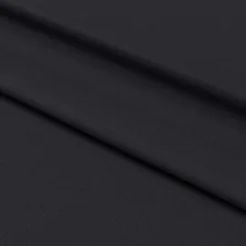 nyvi Bettwäsche Set DreamScience Renforcé Uni - Atmungsaktiv & Weich - 100% Baumwolle - Mit Reißverschluss Farbe:schwarz;Größe:155x220 + 80x80 cm schwarz