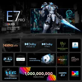 Hisense 85E7NQ Pro 85 Zoll QLED 4K TV