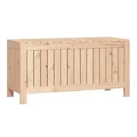vidaXL Gartentruhe 108x42,5x54 cm Massivholz Kiefer