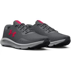 UNDER ARMOUR Pursuit 3 Laufschuhe Herren 108 - pitch gray/pitch gray/red 40.5