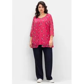 Sieh an! Longbluse bunt 52