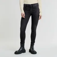 G-Star Lhana Skinny Jeans Worn In Fossil 25 32
