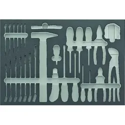 Modul 3/3 leer für Handwerkzeug