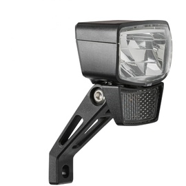 AXA basta AXA Dynamo-LED-Scheinwerfer Nxt 60 Steady Switch schwarz | 60 Lux | SB-Verpackung