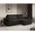 e-meubles MOEBLO Ecksofa DENVER MINI Schwarz
