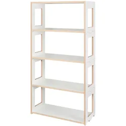 Tojo - hochstapler Blick Regalsystem, Regal 76 x 143,9 cm, weiß
