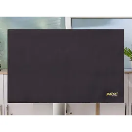 Python Python® TV-Cover wetterfester Schutz 78x48cm 28“ bis 32“ TV - Schwarz/Transparent