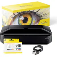 Bundle PIXMA iX6850 Tintenstrahl Drucker A3+ (Dokumente/Fotos) mit 5 komp. Youprint® Tintenpatronen für PGI-550/CLI-551 XL