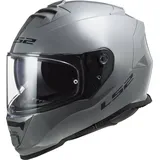 LS2 FF800 Storm II Solid, Integralhelm - Grau - XS