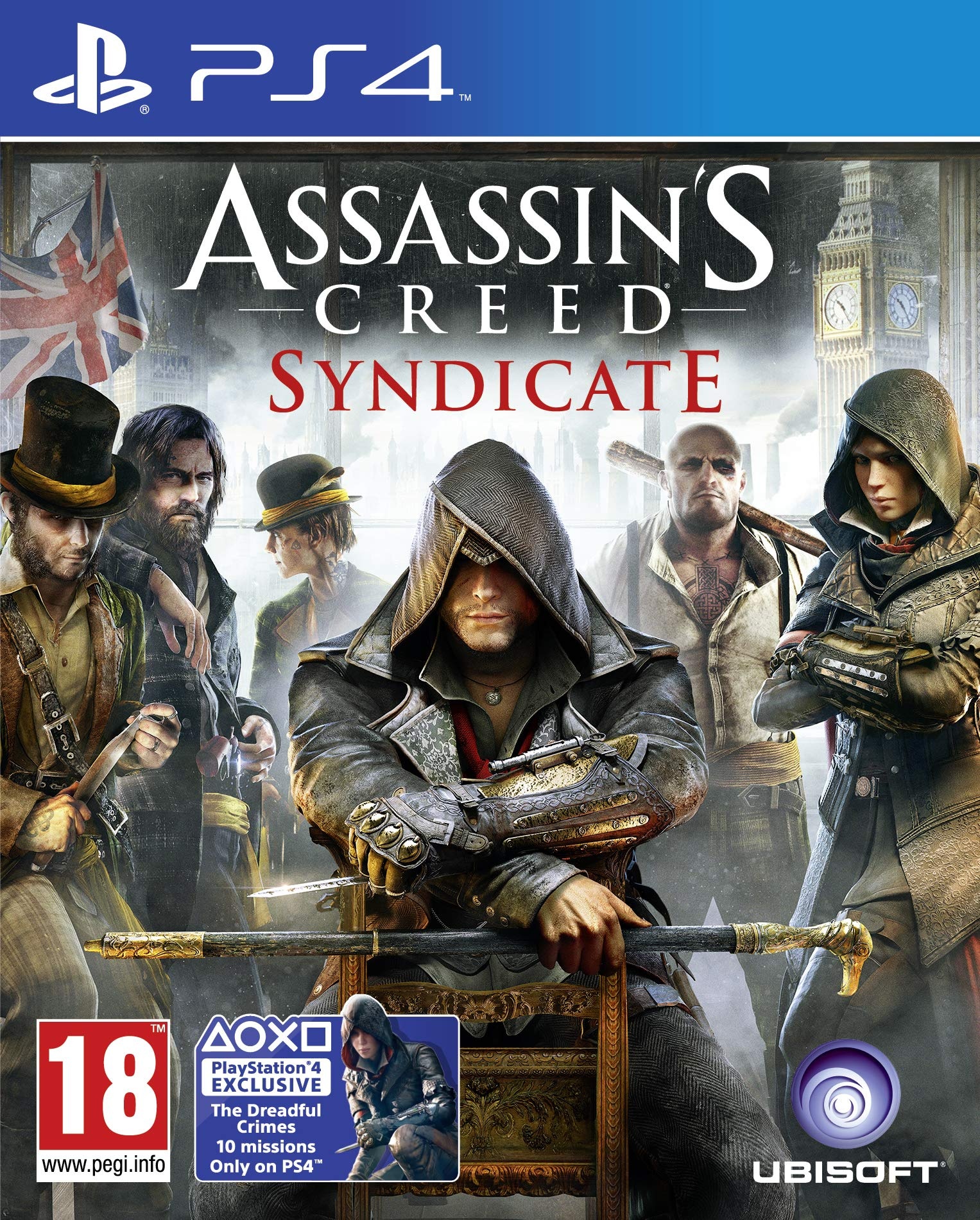 Ubisoft Assassin's Creed Syndicate, PS4 - Videospiele (PS4, PlayStation 4, Action/Abenteuer, DUT, FRE)