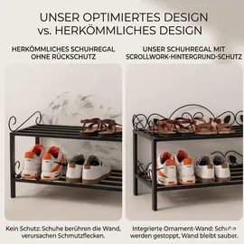 DanDiBo Ambiente Mi-2 Regal 92 x 38 x 92 cm schwarz / schwarz