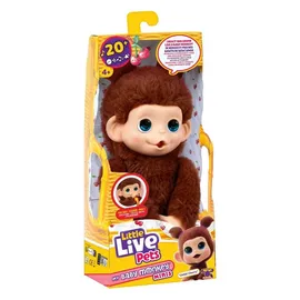 Little Live Pets My Baby Monkey 19 cm Braun