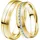 DOOSTI Trauring DOOSTI "Schmuck Geschenk Silber 925 Trauring Ehering Partnerring LIEBE" Gr. 58, gold (gelbgoldfarben), Fingerringe, Damen, 58,mit Zirkonia, Silber 925 (Sterlingsilber), 6mm, Trauring, wahlweise mit oder ohne Zirkonia