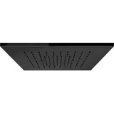 GESSI Minimali, Verkleidung (Cover) der Kopfbrause 350x350 mm Strahlart Regen, 57871706, Farbe: Metall Schwarz