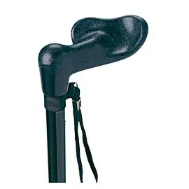 Eschenbach Metall Gehstock schwarz