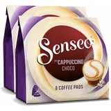 SENSEO KAFFEEPADS Cappuccino Choco, Kaffee mit Schokoladengeschmack, 2x8 PADS