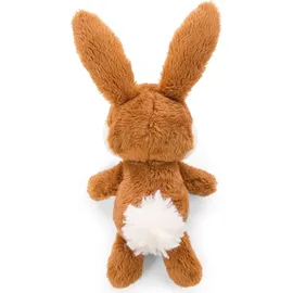 NICI 48089 Anhänger Plüschhase mit Karotte 15cm, Häschenanhänger in Plüschkarotte, Geschenkidee fürs Osternest, Orange