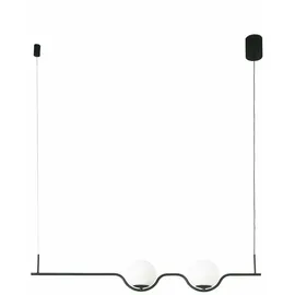FARO Le Vita 1-flg. 14W 30 cm retro schwarz matt