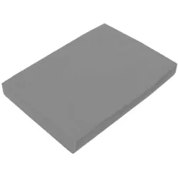 EXKLUSIV HEIMTEXTIL Jersey Spannbettlaken für Wasserbetten Rundumgummizug 200 x 220 cm Grau