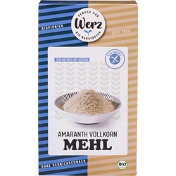 Werz Amaranth-Vollkorn-Mehl glutenfrei bio