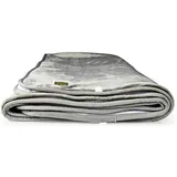 Nedis PEBL130CWT2 Heizdecke 160 x 140 cm Grau/Weiß