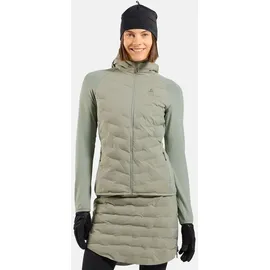 Odlo The Zeroweight Insulator Hybrid Mid Layer Hooded Zip shadow (10876) M