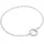 ANIA HAIE Mini Link Charm Chain Connector Silber B048-02H Größe 18