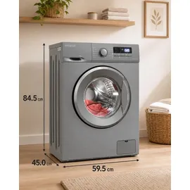 Exquisit WA57014-021A Waschmaschine (7 kg, 1400 U/min)