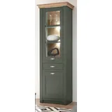furn.design Vitrine Norwich 68 x 45 x 207 cm Grün