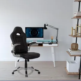 HJH Office Game Sport Kunstleder Schwarz