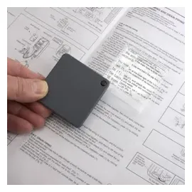 CARSON MagniFlip Plus 2,5x/5x/7x Taschenlupe mit Schutzhülle (GN-44)