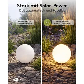 goobay Dekoleuchte Solar 35 cm 1 Stück RGBW