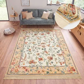 HANSE HOME Orient Flowers Orientteppich 160 x 230 cm beige/creme