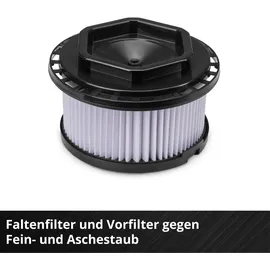 Einhell Aschesauger TC-AV 2032 DW 20 L 850 W Rot/Schwarz