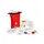 LACD First Aid Kit WP II Erste Hilfe Set-Rot-One Size