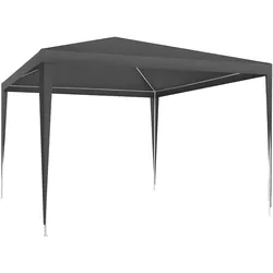 TecTake GmbH Pavillon Barinas mit 3 Seitenteilen, wasserdicht, 3x3m