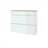 Möbel Kraft VORTINA 120 x 102 x 31 cm weiß / weiß