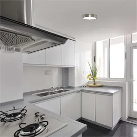 EMOS LED Panel 1 rund silber