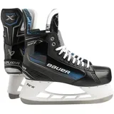 BAUER Herren Eishockeyschuhe Schlittschuh X - Sr., schwarz-blau, 45 1⁄2