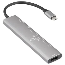 Renkforce USB-C® Dockingstation RF-DKS-907 Passend für Marke Dockingstations: Universal USB-C® Power Delivery, integrierter