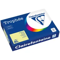 Clairefontaine Kopierpapier 1778PC A4 80g hellgelb 500 Blatt