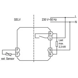 ALRE Alre-it Raumtemp.-Uhrenregler UP HTRRUu210.021#07