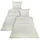 Beautissu Biber Bettwäsche Viola Beige 135 x 200 cm + 80 x 80 cm