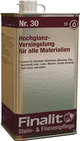 Finalit Nr. 30 Hochglanz-Versiegelung für alle Materialien-1 l