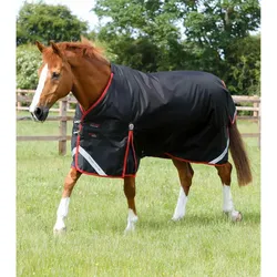 Outdoor-Decke Premier Equine Turnout Rug 450 g SCHWARZ|SCHWARZ|SCHWARZ 213 cm