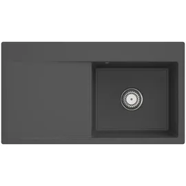 Villeroy & Boch Subway Style 50 flat rechts graphite + Handbetätigung