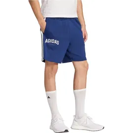 adidas 3-Streifen Herren Shorts, blau - L
