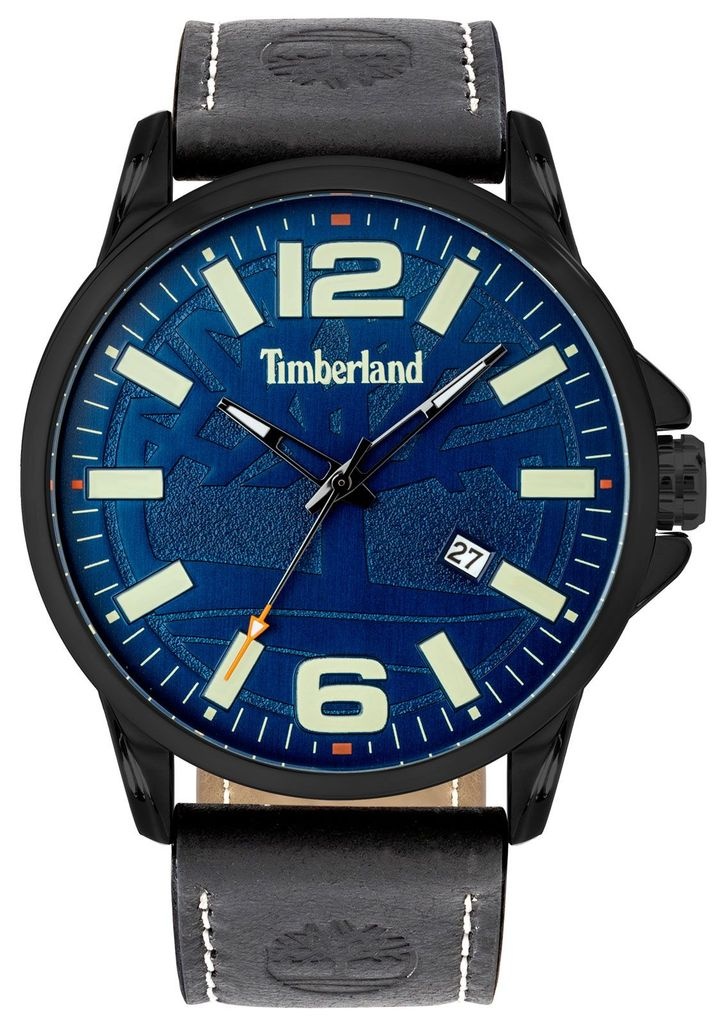 Herrenuhr Timberland Armbanduhr Lederarmband TBL15905JYU.03-G