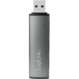 Logilink USB 3.2 (Gen2) Hub, Aluminiumgehäuse mit Status-LEDs Spacegrau