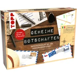 TOPP 18405 Geheime Botschaften - Zwischen den Zeilen. Escape-Spiel in 15 Briefen